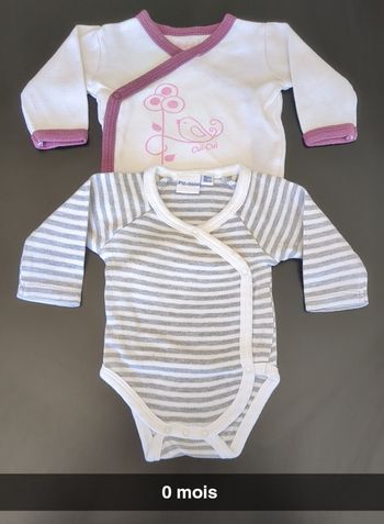 Lot de 2 bodies