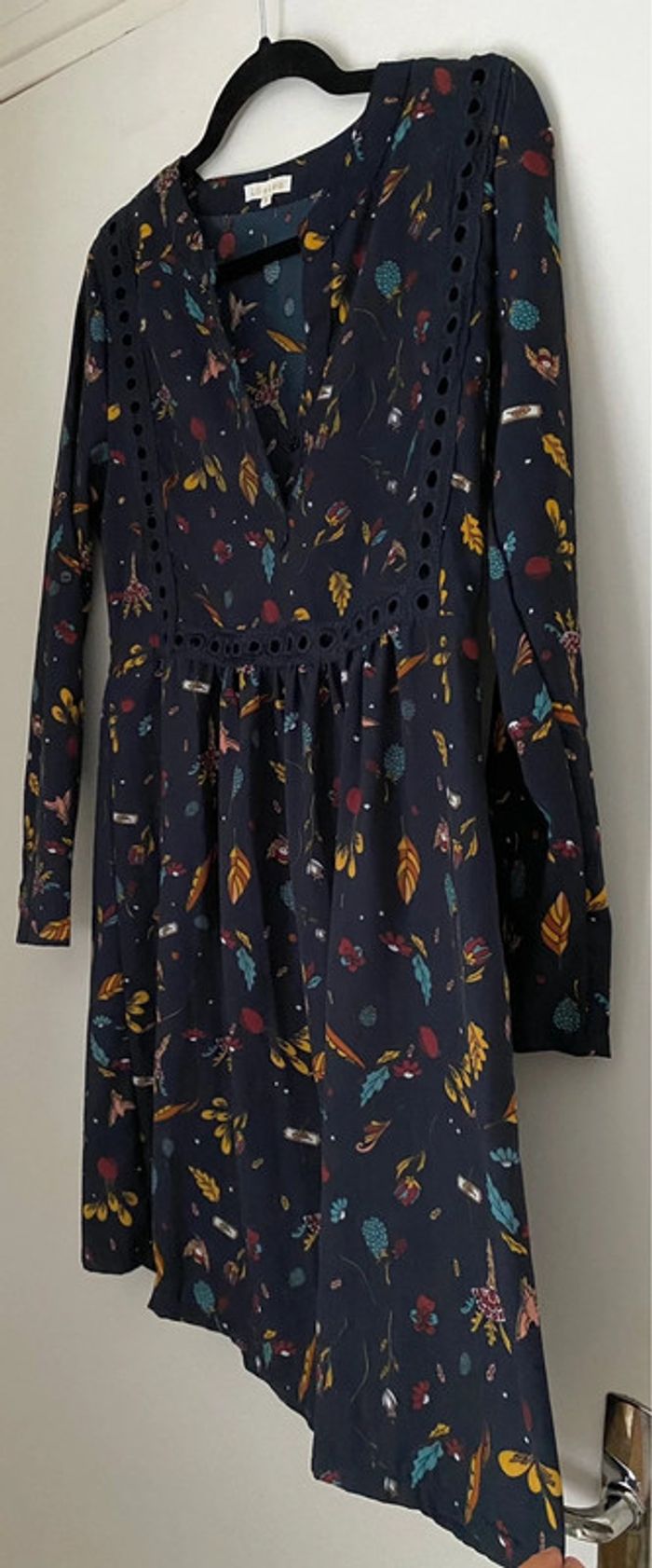 Robe Imprimée Avec Broderie Taille S - photo numéro 2