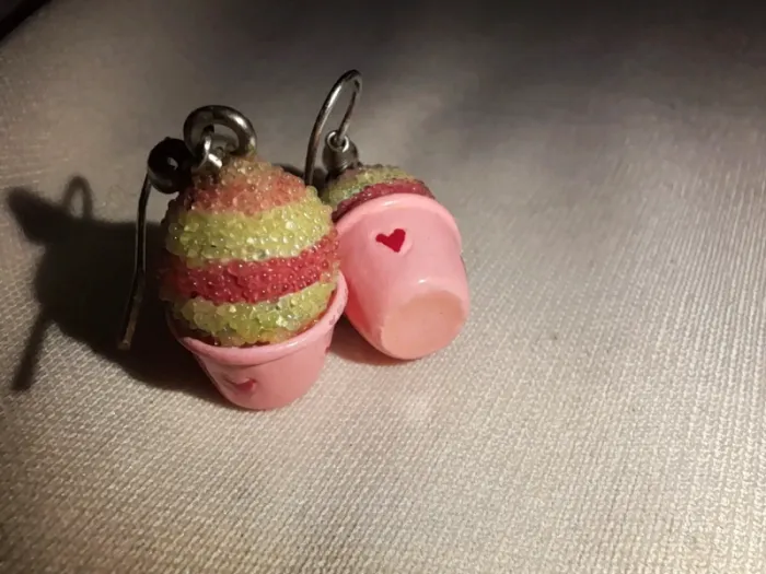 Boucles d'oreilles CupCake - photo numéro 4