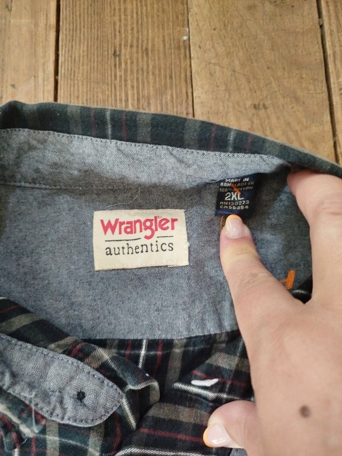 Chemise homme wrangler 2 xl - photo numéro 3
