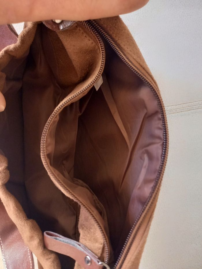 Petit sac à main en cuir retourner - photo numéro 3