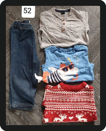 Lot de 4 vêtements garçon 3 ans