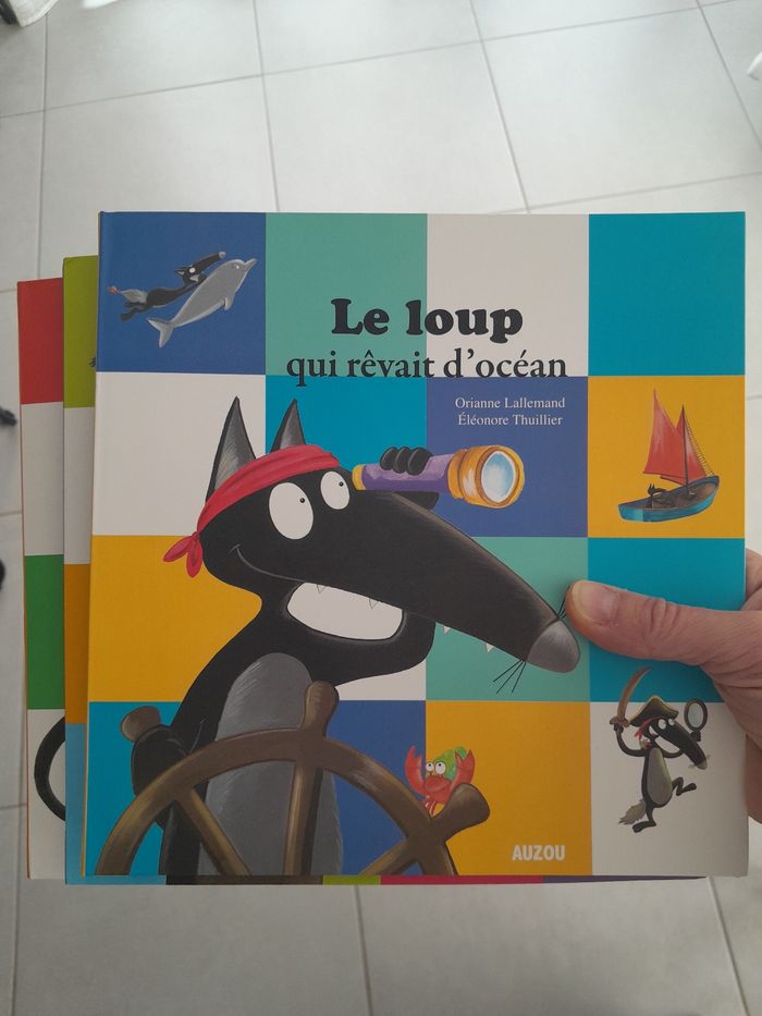 Lot 3 livres collection le loup, mes albums - photo numéro 5