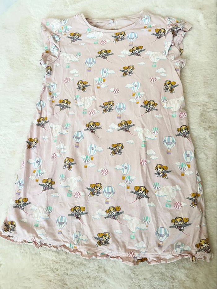 Chemise de nuit fille pat patrouille 8 ans rose