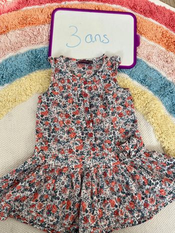 Robe fleurs sergent Major