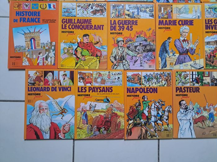 Lot de 14 livres vintage d'histoire - photo numéro 5