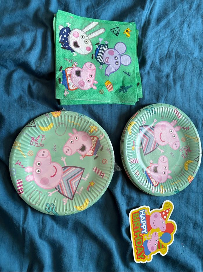 décoration anniversaire peppa pig