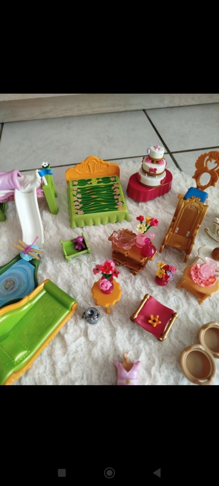 Lot accessoires,meubles château Playmobil - photo numéro 5