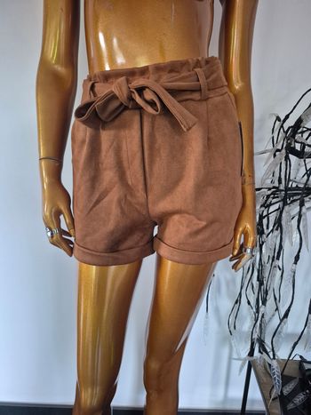 Short Femme marron Taille S/36