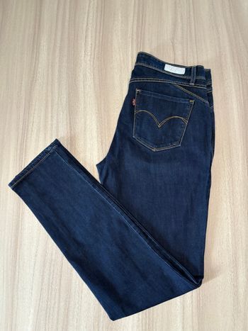 Jean Levi’s Demi Curve Skinny W29/L32 – Bleu Foncé, Coupe Ajustée Confortable