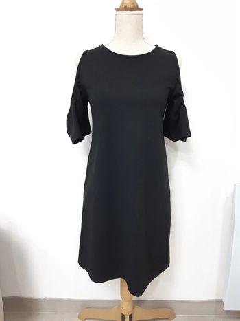 Robe noire épaules dénudées Astrid Black Label T34