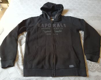 Veste à capuche kaporal de taille 16 ans