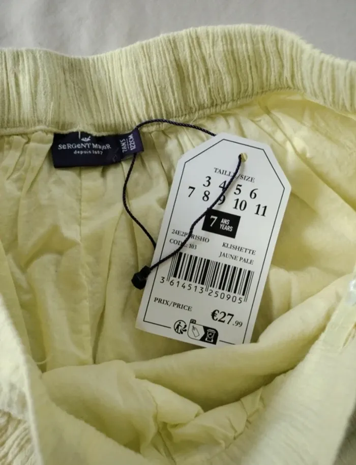 Ensemble "La baie des anges" 7 ans neuf étiqueté - photo numéro 4