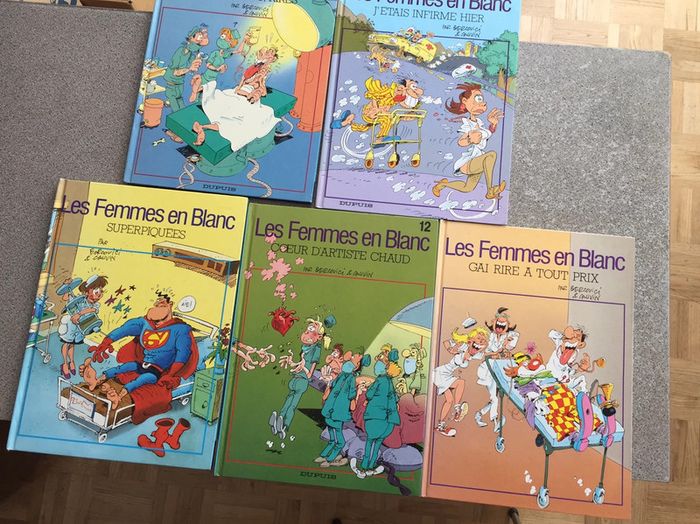 Lot de 5 BD Femmes en Blanc - photo numéro 3