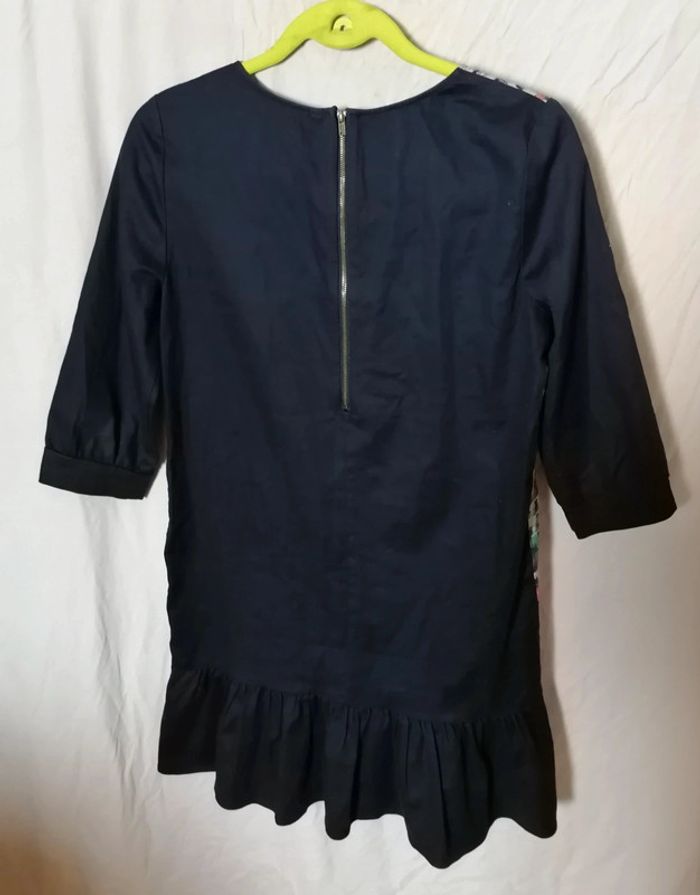 Robe Pop Art à motif multicolore bleu marine taille 36 Nafnaf - photo numéro 11