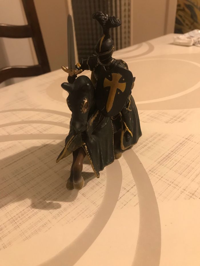 Chevalier et destrier