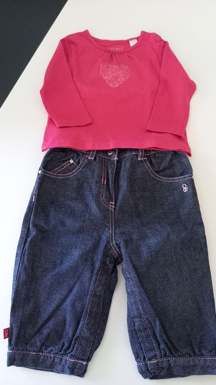 Ensemble Fille 6 Mois - photo numéro 2