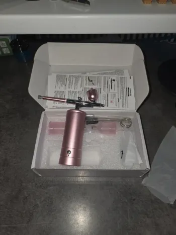 [NEUF] Aerographe airbrush manucure peinture rose