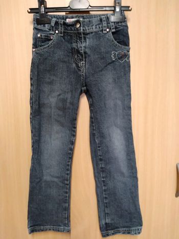 Jeans fille taille 6 ans