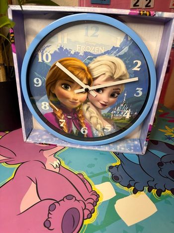 Horloge la Reine des neiges 