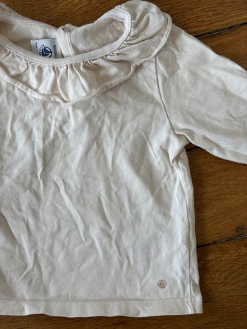 Tee shirt manches longues petit bateau 18 mois