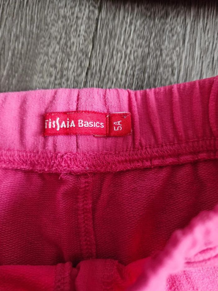 Ensemble short fille rose taille 5 ans - photo numéro 4