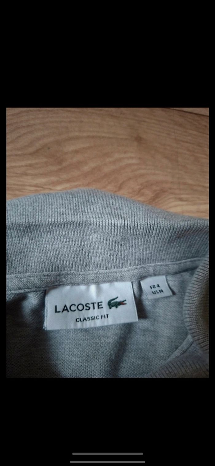 Polo lacoste taille M - photo numéro 4