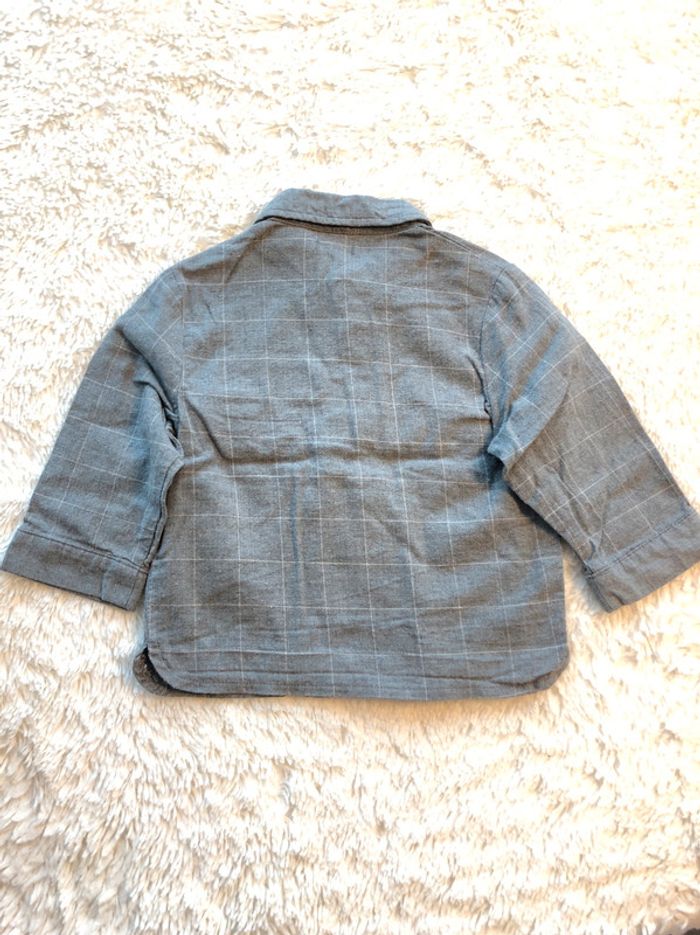 Chemise grise carreaux - photo numéro 2