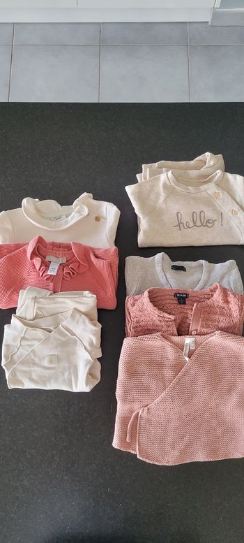 Lot vêtements bébé