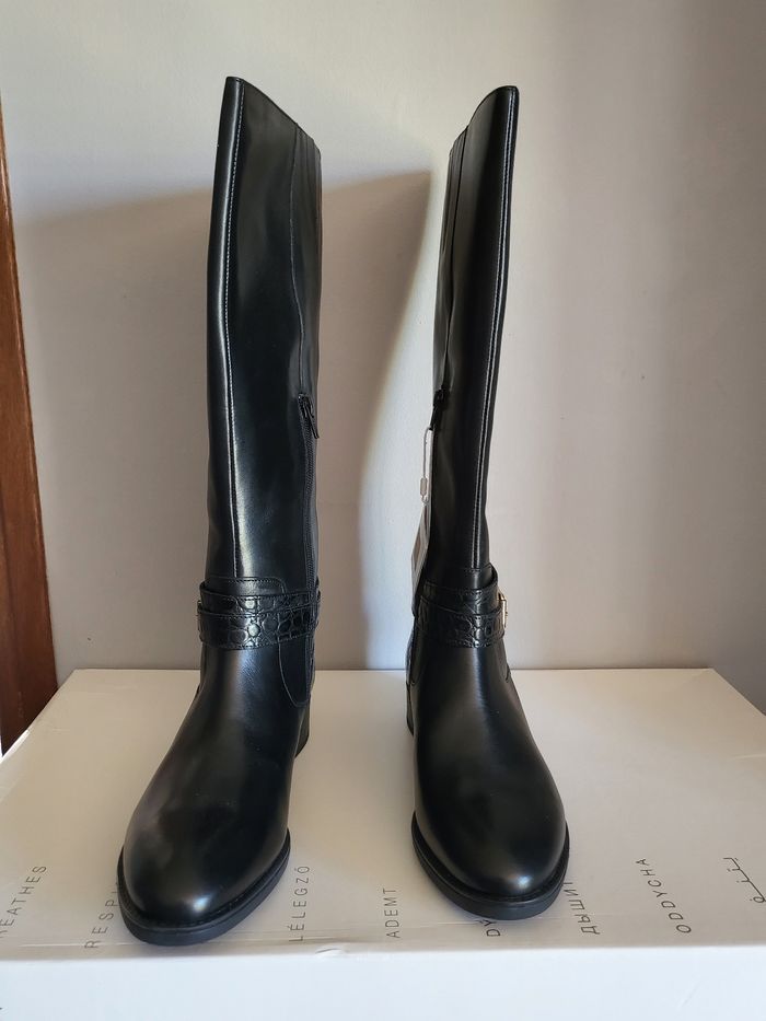 Paire de bottes cuir Geox - photo numéro 5