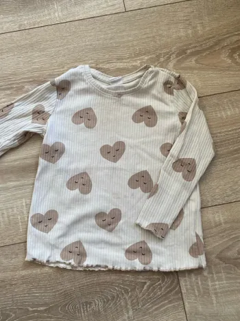 T-shirt manche longue taille 1/2 ans