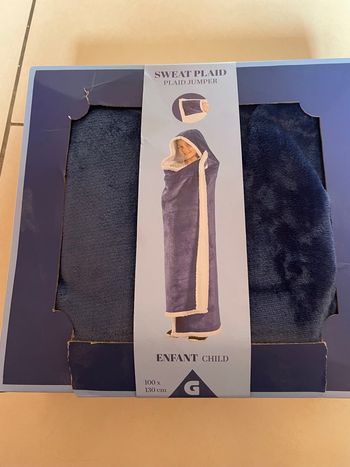 Plaid sweat enfant
