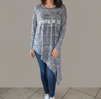 Tunique longue sur un côté XL Mim