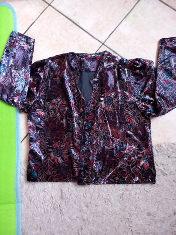 🚪veste viscose vintage T40