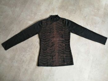 Pull noir et marron Taille S Mexx