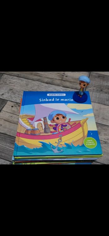 Hachette 40 Audioconte livre et figurine audio conte