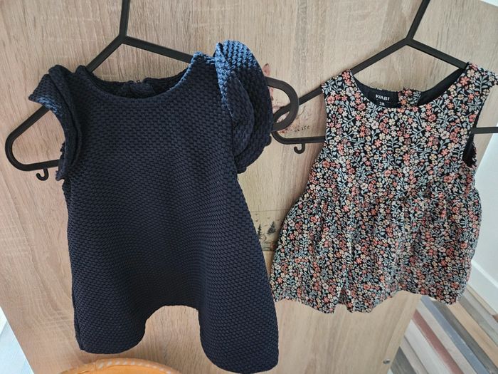 2 robes été Kiabi 3 mois