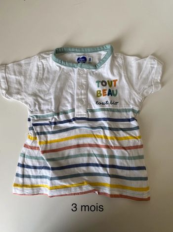 Tee shirt 3 mois