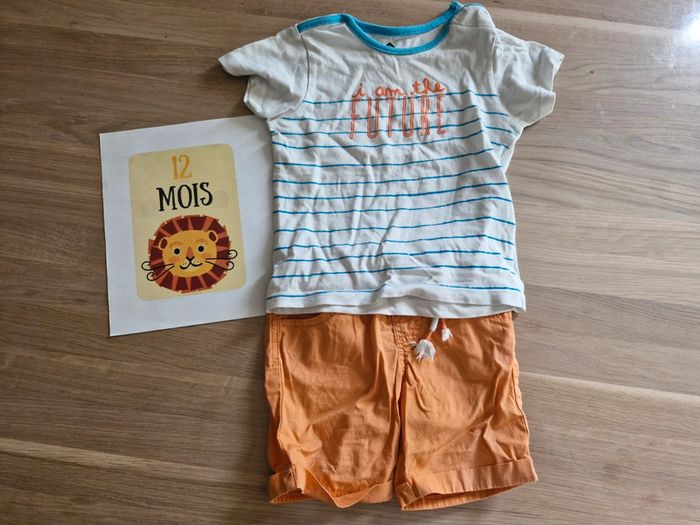 Ensemble short t-shirt Z 1 an