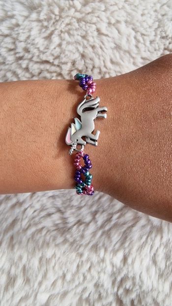 Bracelet multicolore licorne