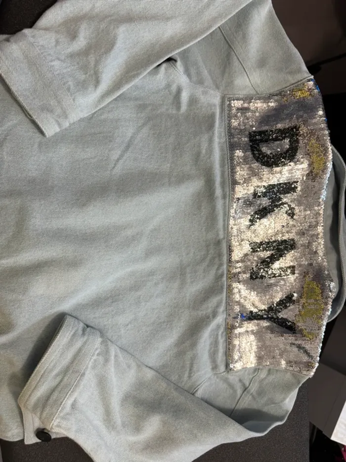 Veste jean 6 ans DKNY - photo numéro 7