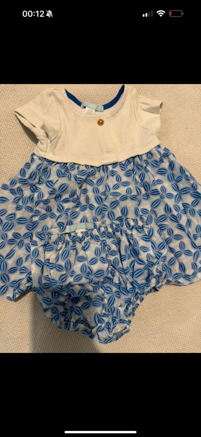 Robe avec petite culotte 3 mois