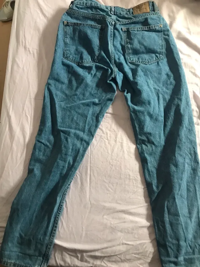 Jeans bleu MOM - photo numéro 3
