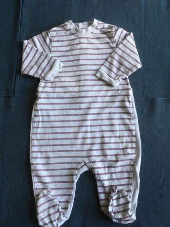 Pyjama léger coton Verbaudet rayé 6 mois