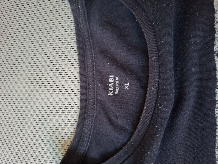 Tee shirt bleu imprimé Kiabi Taille XL - photo numéro 4