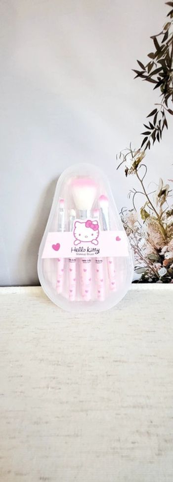 Kit de 5 Pinceaux Maquillage Hello Kitty