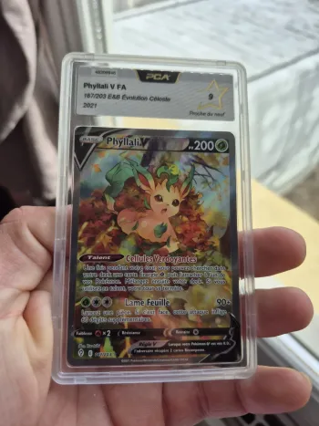 Carte Pokémon Phyllali V 167/203 Alternative - Evolution Céleste - PCA 9 FR EB
