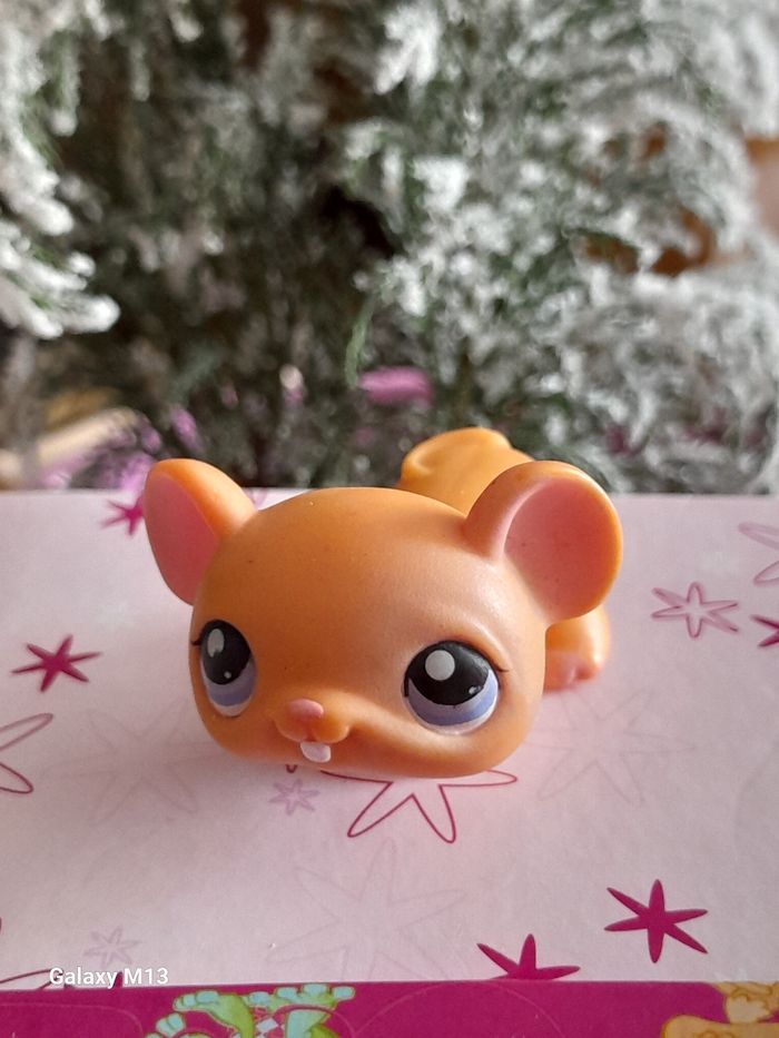 Figurine Littlest Pet Shop Souris beige