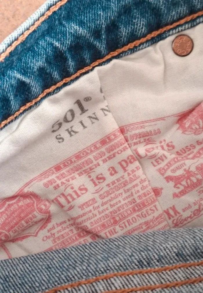 🔥 Jean Levi’s 501s skinny – Taille 26x30 - photo numéro 12