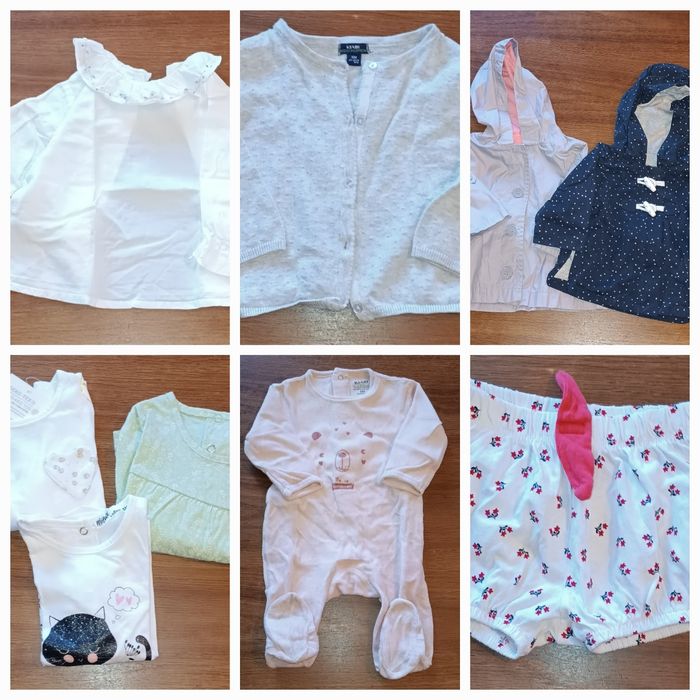Lot de vêtements fille 6 mois - 30 pièces - photo numéro 3